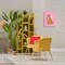 Stupell Industries Preppy Tiger on Pink Canvas Wall Art Design by Nataly White